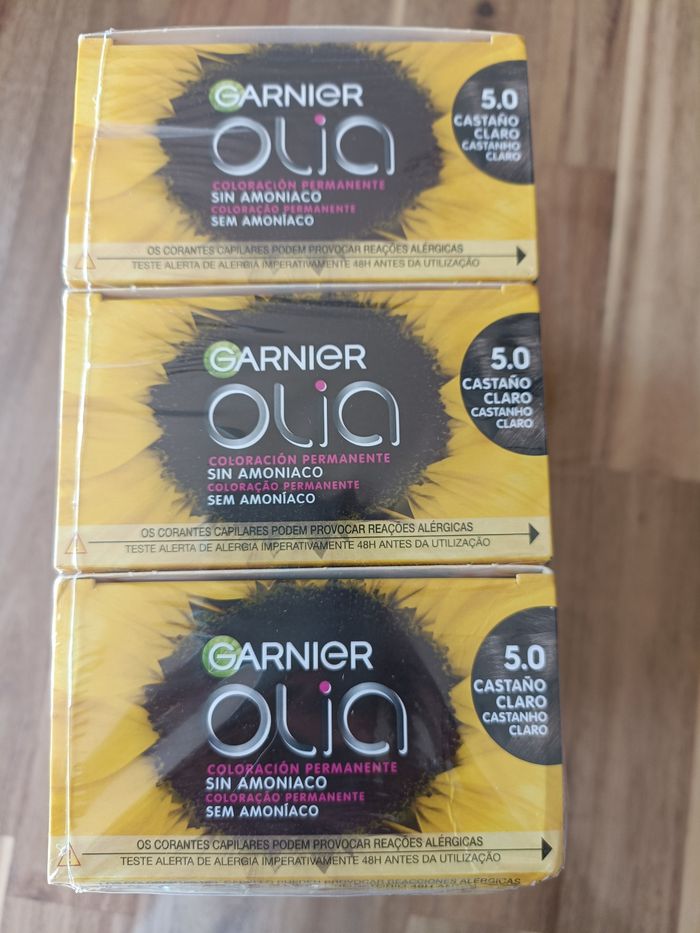 Lot de 3 colorations Garnier 5.0 châtain – Neuves jamais ouvertes - photo numéro 2