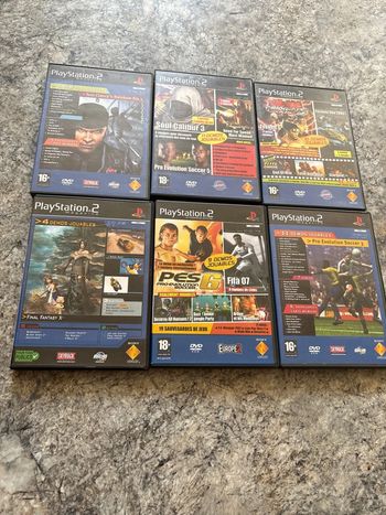 Jeux démos ps2