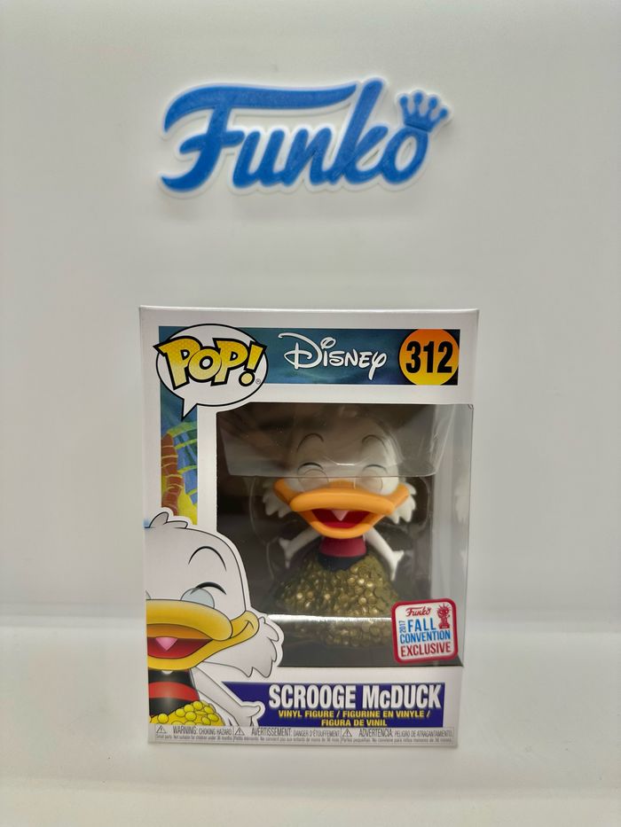 Funko Pop Disney Scrooge McDuck 312 Fall Convention 2017