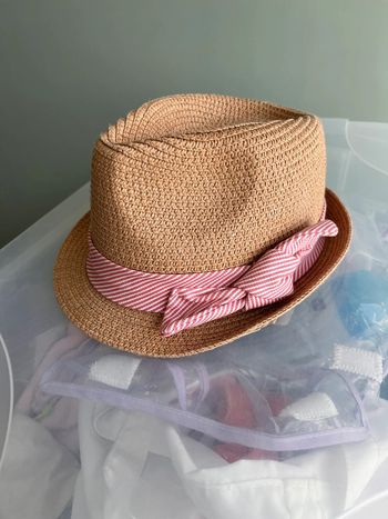 Chapeau fille en paille 53/54