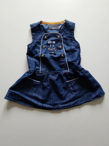 robe effet jean orchestra fille 9 mois