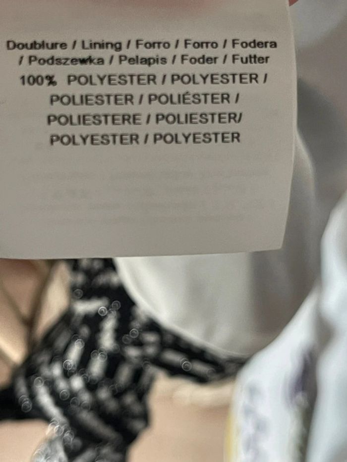 🍍 Kimono Cape noir et blanc 40 - photo numéro 7