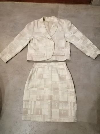 Ensemble blazer et jupe fait par une couturière Taille 36/38