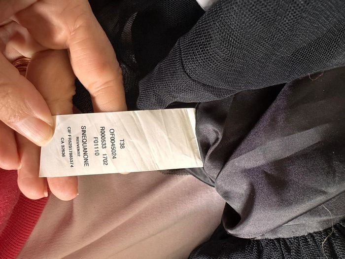 Sinequanone robe magnifique avec jupon intégré 38 - photo numéro 4