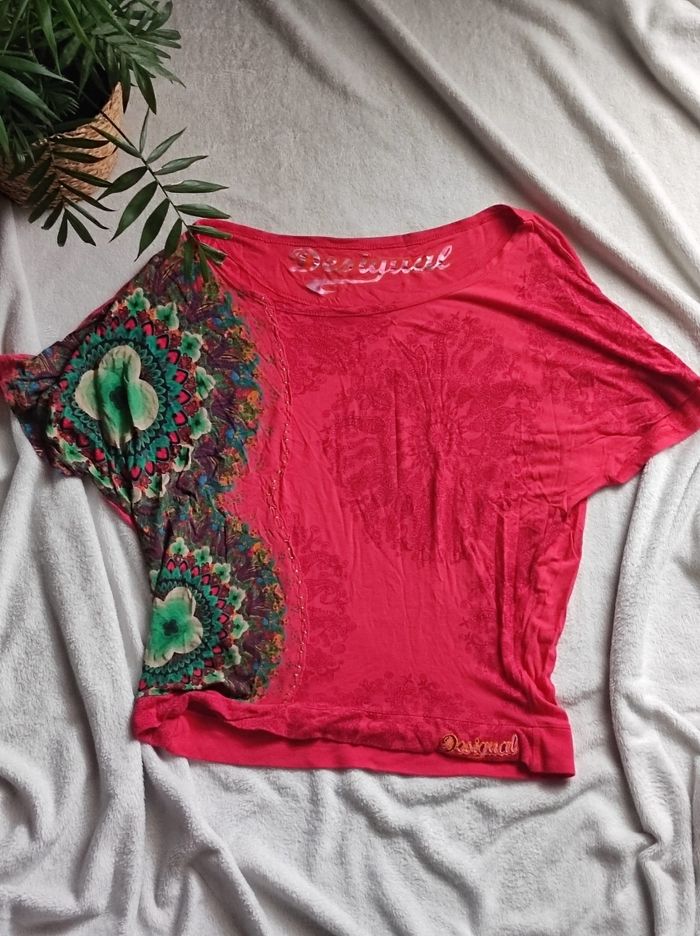 Tee shirt desigual taille unique - photo numéro 2