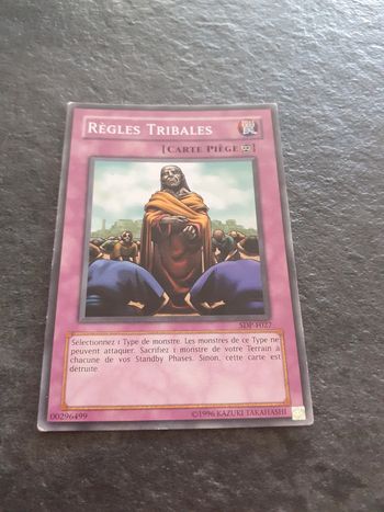 Carte Yu-Gi-Oh ! Règles tribales SDP-F027