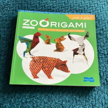 Livre origami Zoorigami