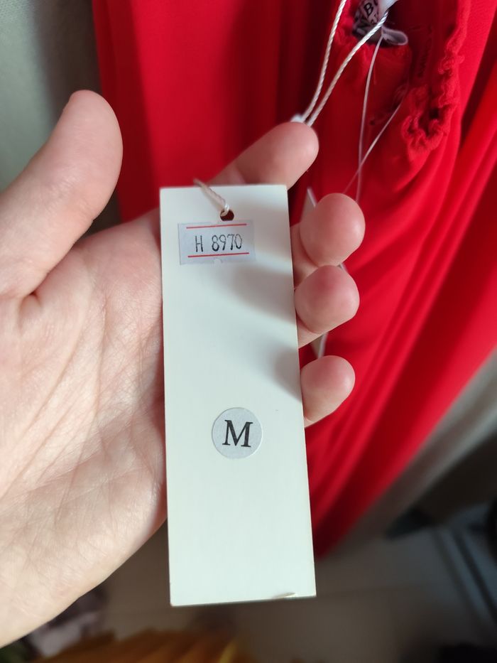 Robe longue rouge pour occasion taille M neuve - photo numéro 8