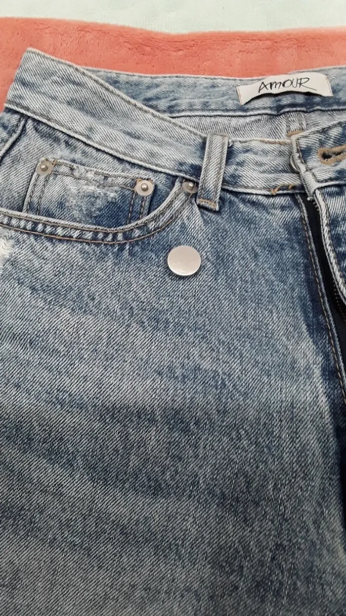 Jean's taille 34,coupe droite femme - photo numéro 3