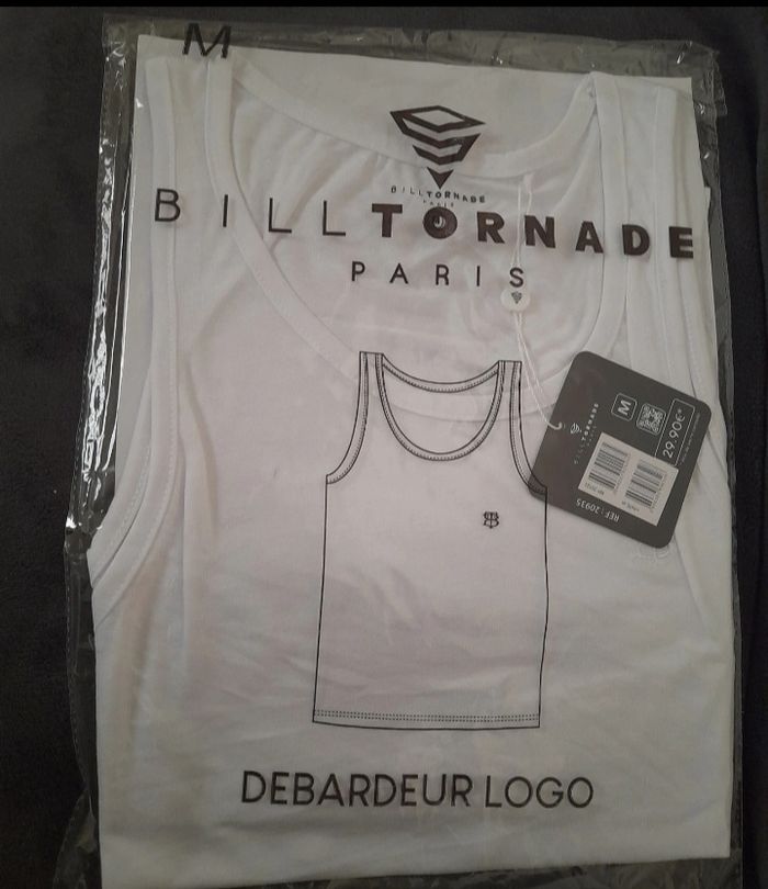 Débardeur blanc 100% coton