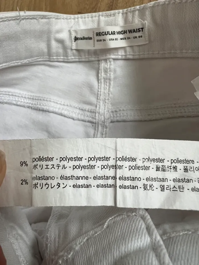 Jean "Regular High Way" femme Stradivarius - photo numéro 7
