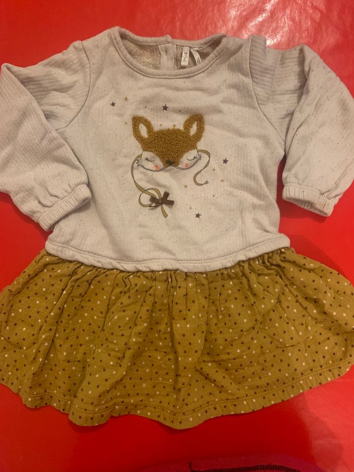 Robe manche longue