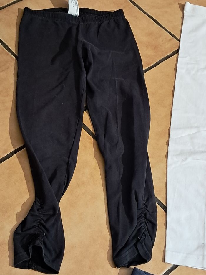 Lot de pantalons 7ans taille elastique fille - photo numéro 7