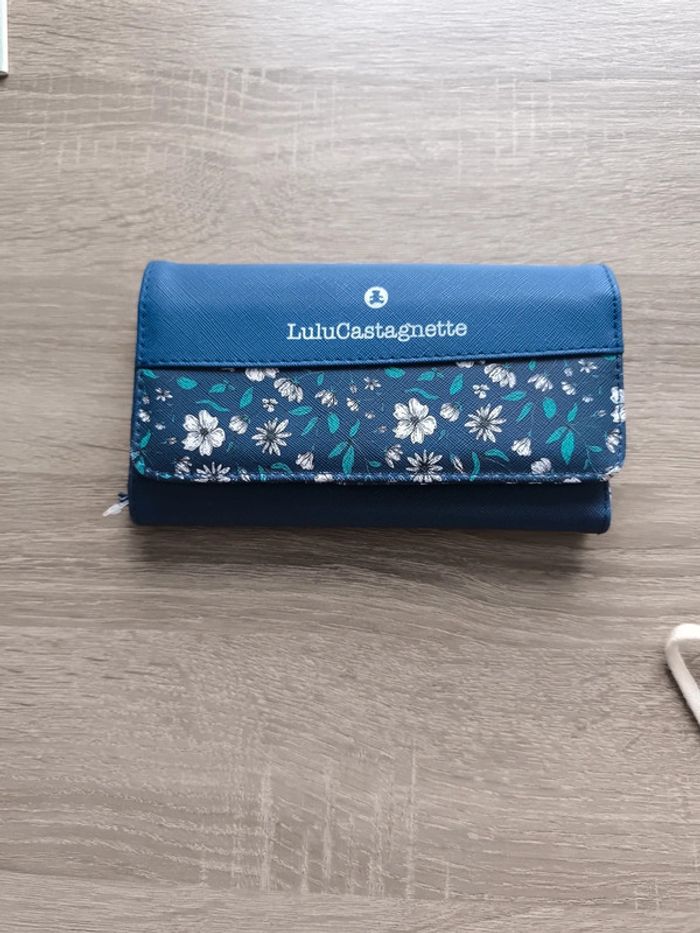 Portefeuille lulu castagnette fleuri