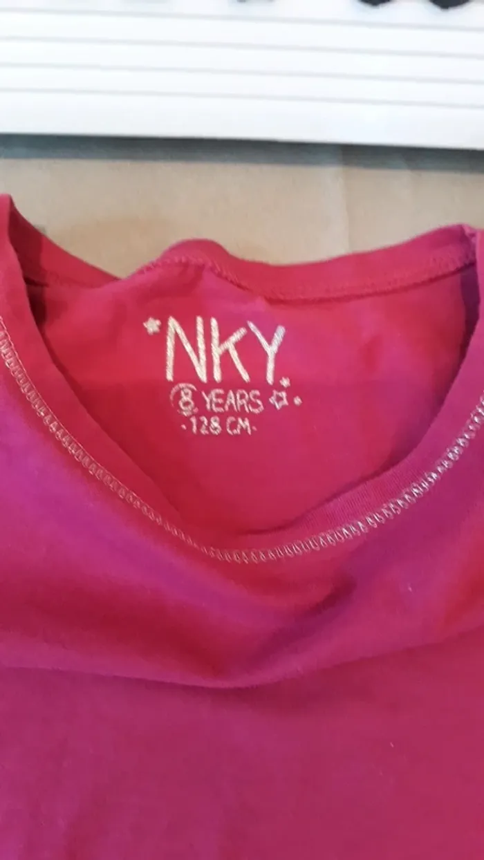 T shirt manche longue 8 ans - photo numéro 3
