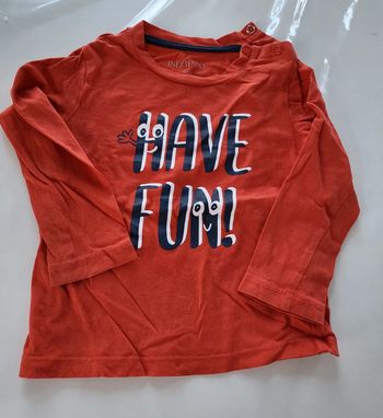 T-shirt Have Fun taille 18 mois