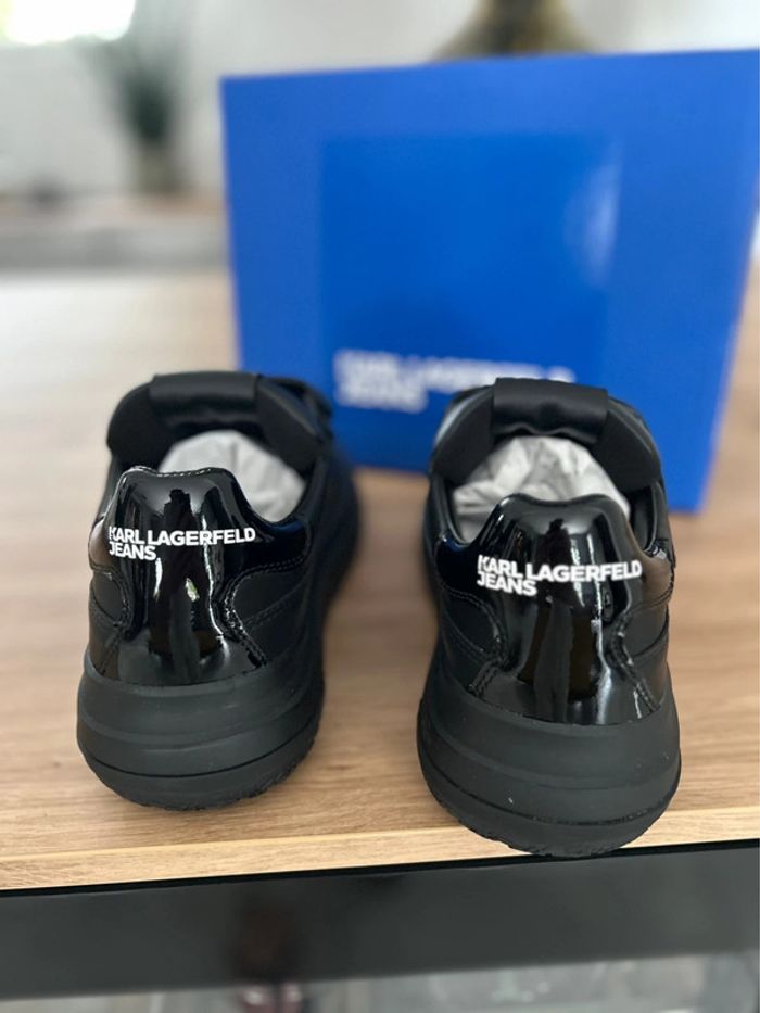 Baskets Noir Karl Lagerfeld 39 Neuves - photo numéro 3