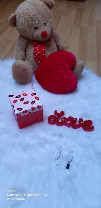 🖤Boucles d'oreilles yin&yang ours neuf