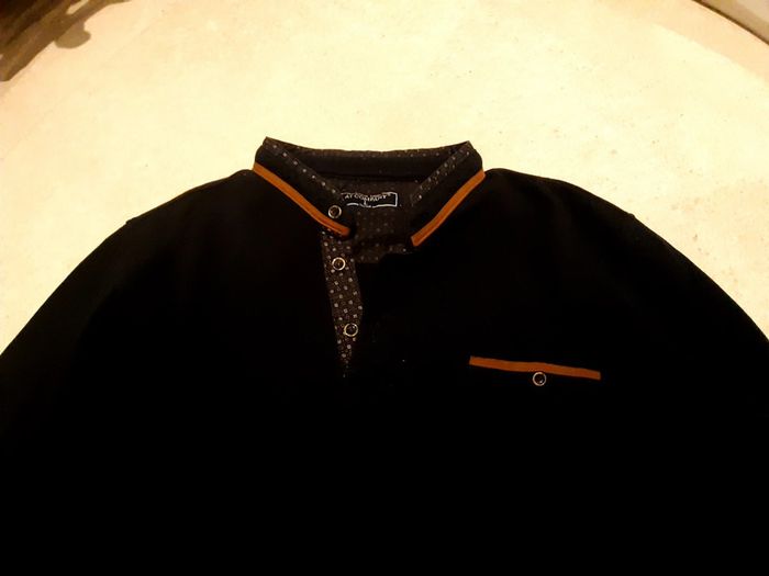 Pull style polo armand Thierry - photo numéro 2