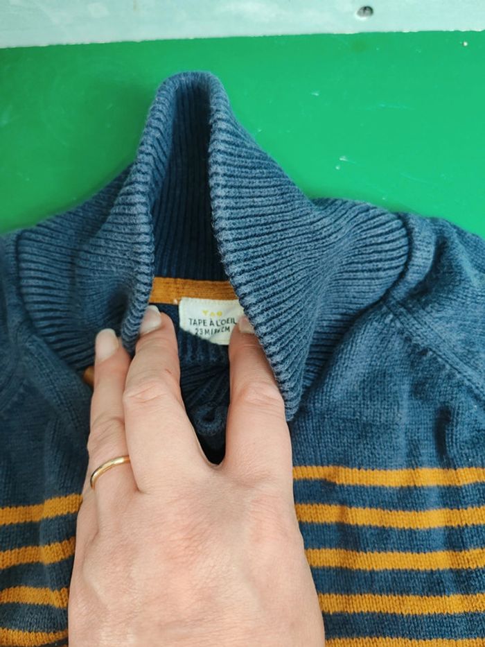 Lot de 2 gilet et 1 pull 23 mois - photo numéro 6