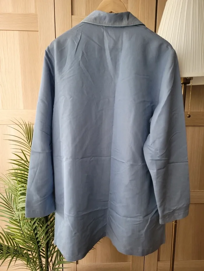 Veste légère bleu clair - photo numéro 4