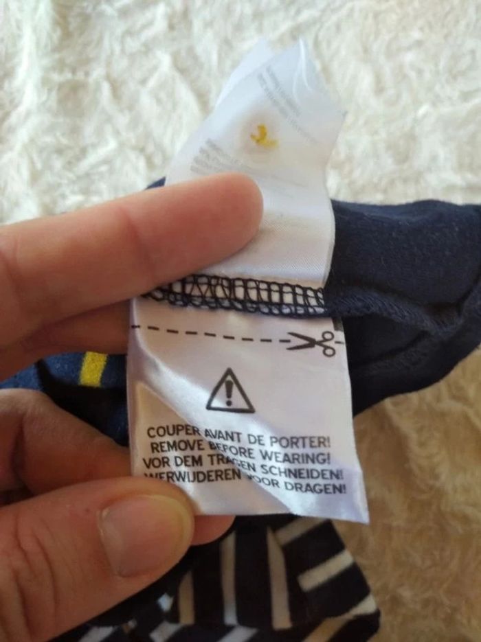 Tee shirt chemise manches longues Garçon 6 mois Slow School bus école - photo numéro 11