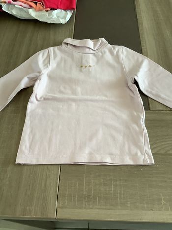 T-shirt col roulé taille 12 mois