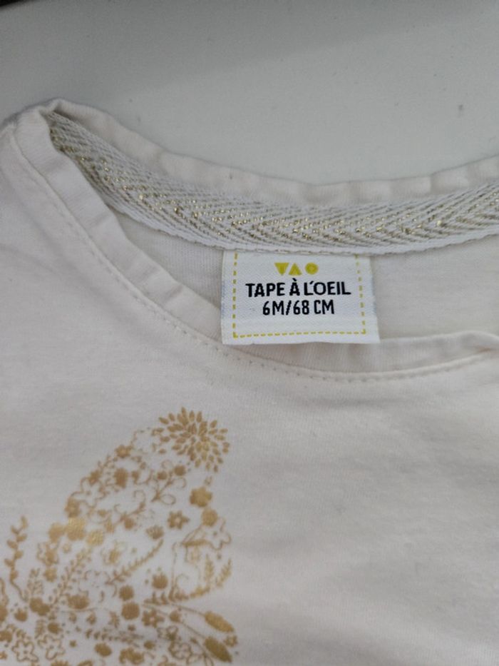 Tee-shirt papillons 🦋 TAO 6m - photo numéro 2