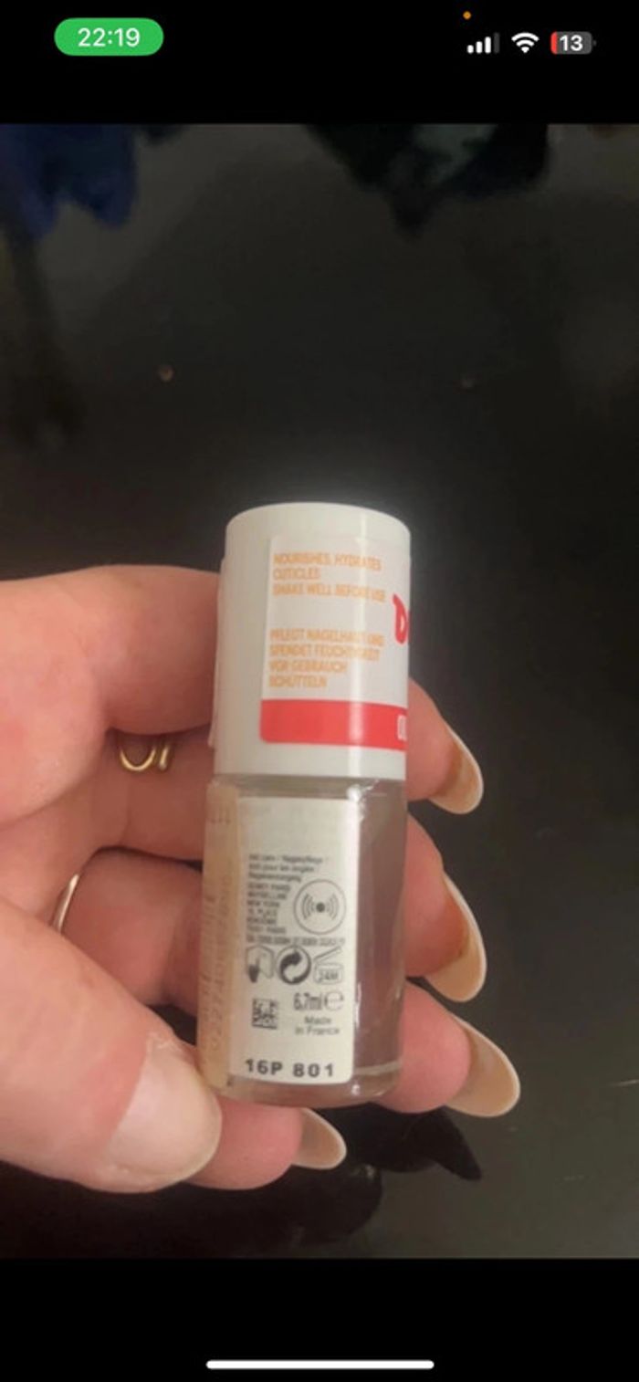 Soins cuticules gemey maybelline - photo numéro 3
