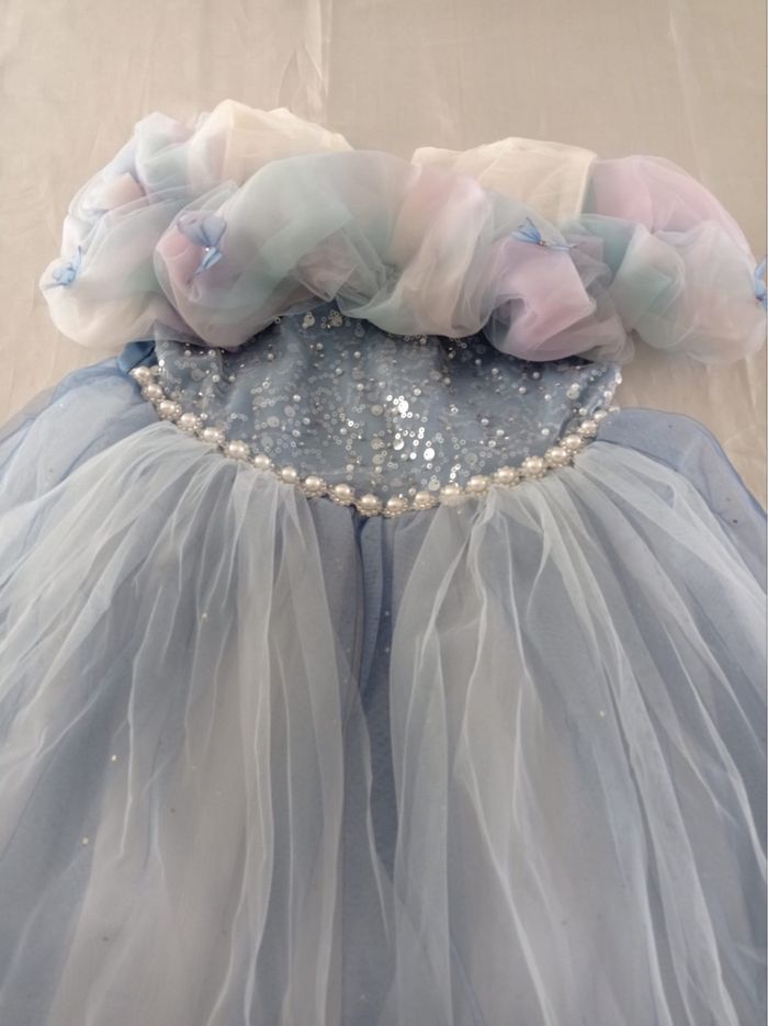 Déguisement robe de princesse perle 6ans - photo numéro 4