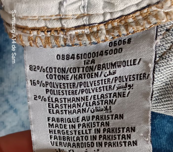 Jean garçon la halle 12ans - photo numéro 5