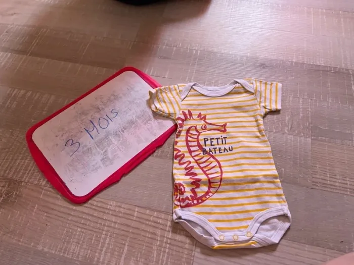 Bodies manches courtes petit bateau