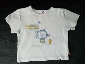 T-shirt manches courtes 3 mois