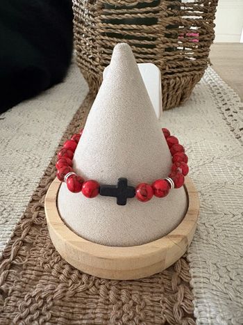 Bracelet extensible rouge