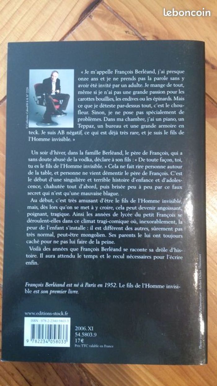 Le Fils de l'Homme Invisible - photo numéro 2