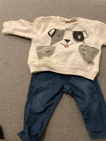 Ensemble pantalon pull