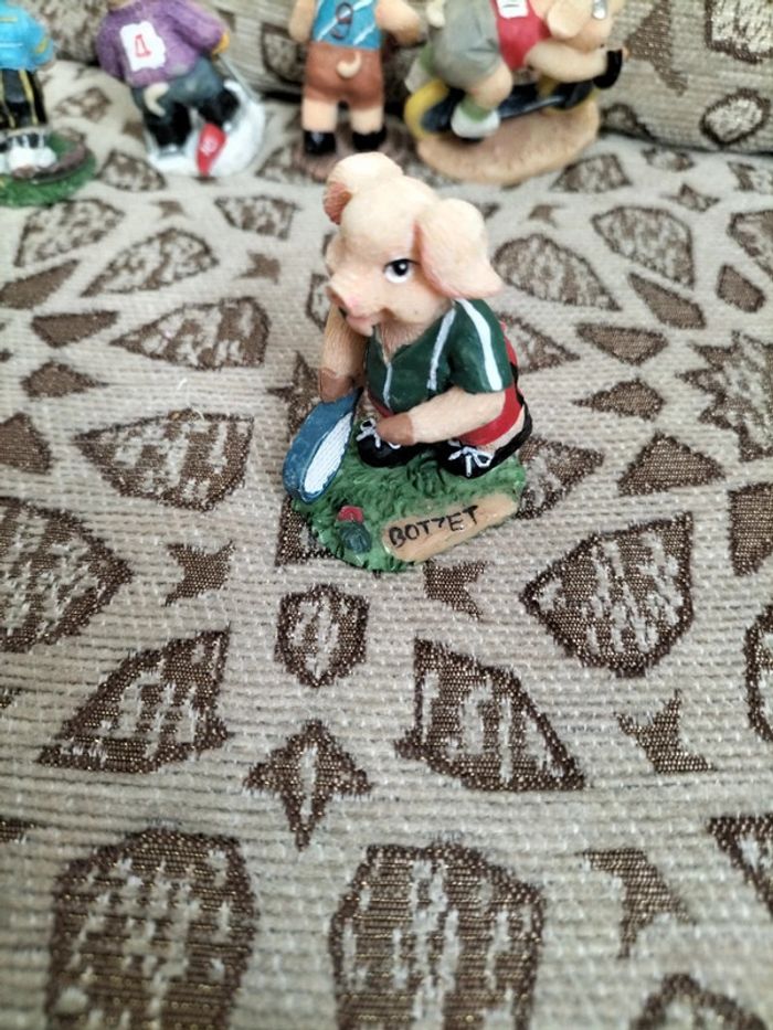 Figurine Sports cochon série Boizet (unité) - photo numéro 11