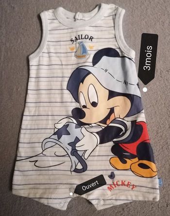 Combinaison été Disney