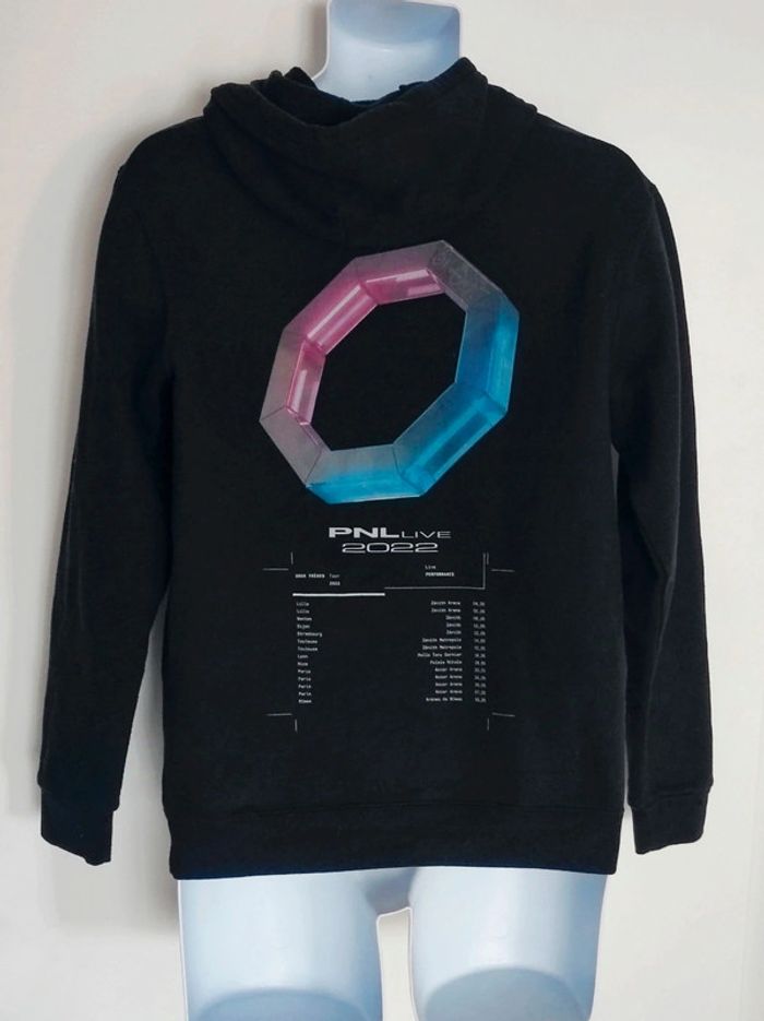 Sweat à capuche noir 2022 / PNL - 36/S - photo numéro 7