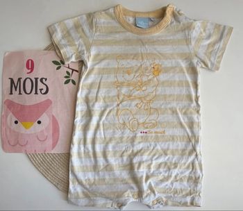 Vêtements d'été taille neuf mois, bébé, garçon