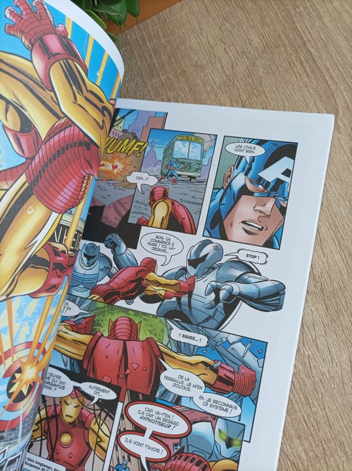 Comics Album Marvel Iron-Man & Captain America Panini - photo numéro 2