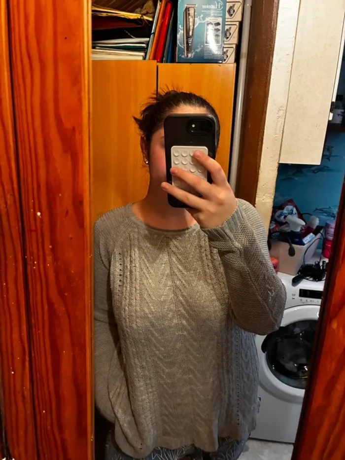 Pull fin taille L - photo numéro 6