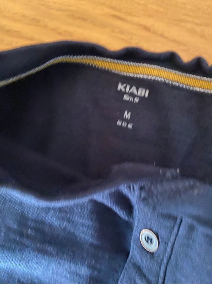 Kiabi Polo manches longues bleu marine Taille 38 - photo numéro 5