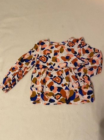 Haut fille Gémo 8 ans – imprimé fleuri 🌼