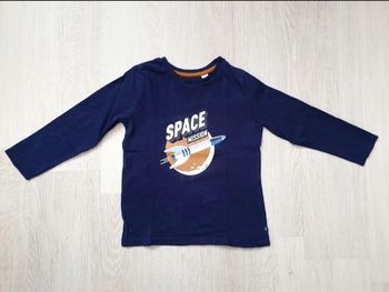 T-shirt bleu agate - Okaïdi