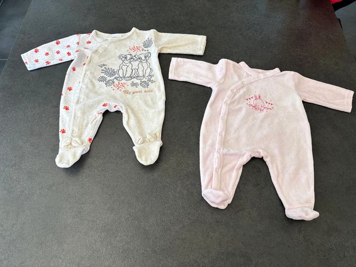 Pyjamas velours