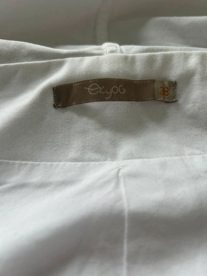 Veste drapée blanche Ekyog idéal veste de cérémonie - photo numéro 11