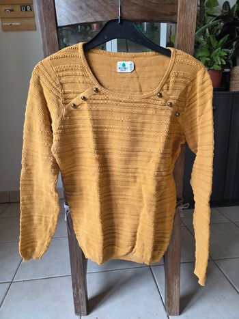 Pull moutarde Bonobo