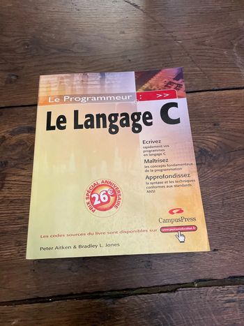 Le programmeur : Le langage C - Peter Aitken & Bradley L. Jones