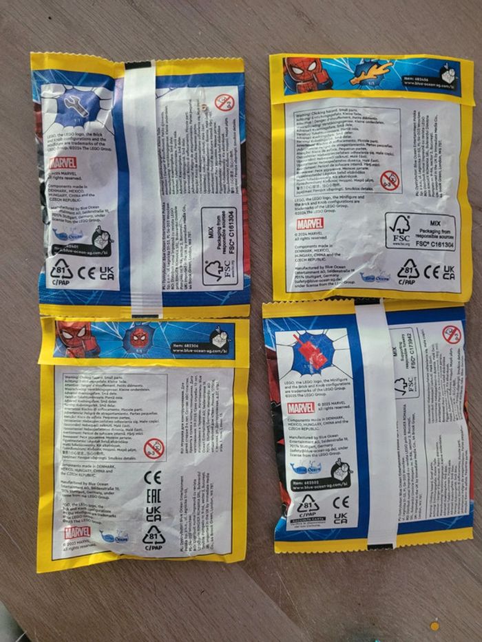 Lot polybags figurines lego marvel - photo numéro 2
